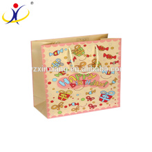 Best service cloth handle shopping velvet paper birthday gift bags wholesale